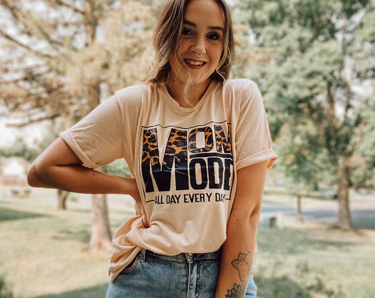 Mom Mode Graphic Tee