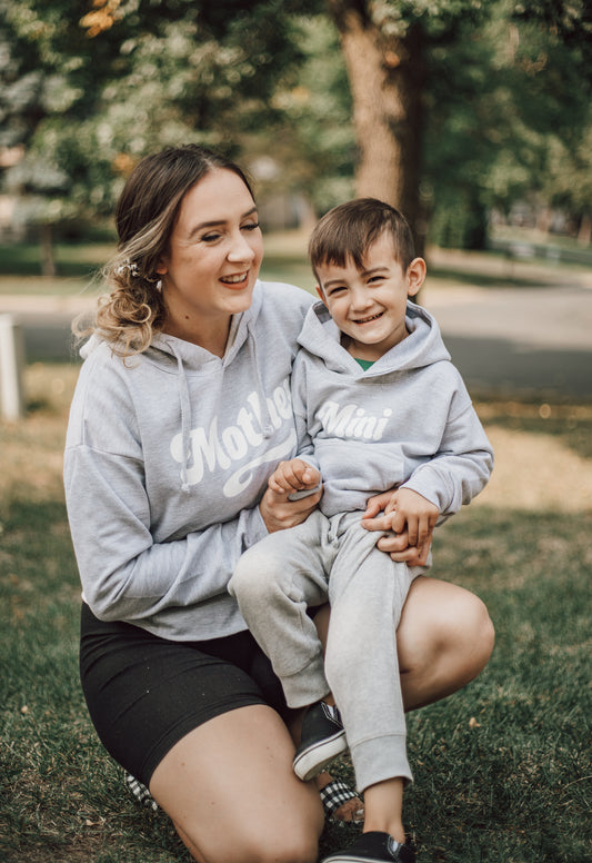 Mother Grey Hoodie