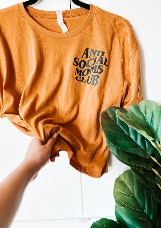 Anti Social Moms Club Crop